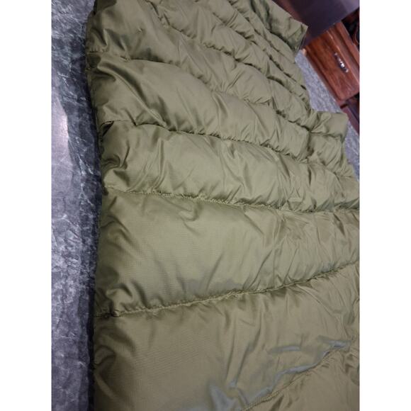 REI Co Op Vest Mens Large Army Green 650 Down Puffer Lightweight Outdoor Hiking - Picture 12 of 12